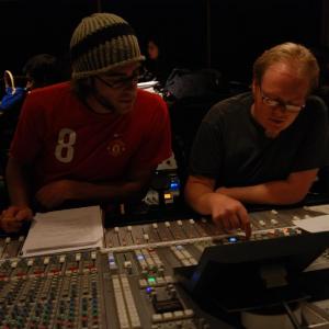 Mixing session on an SSL 4000 G+!