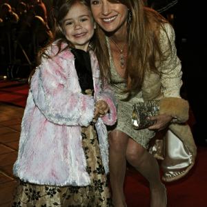 Alyssa deBoisblanc with Jane Seymour on the red carpet at the Premier of 