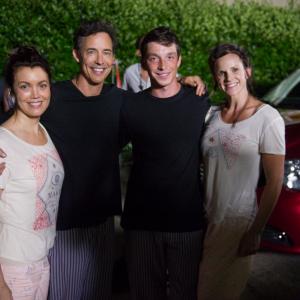 Bellamy Young, Tom Cavanagh, James Bendishaw, and Ashley Rae Trisler.