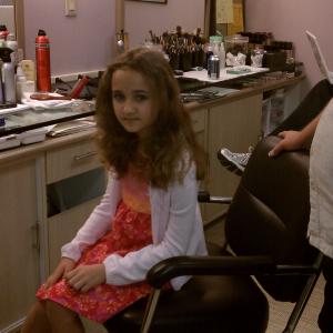 in hair & makeup at The Tonight Show with Jay leno