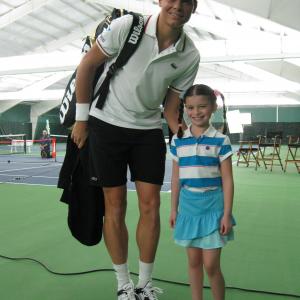 Dalila Bela & Milos Raonic-Tennis Canada Commercial-2012