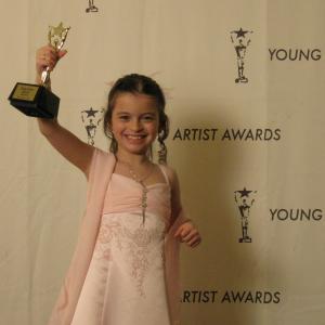 Dalila Bela Winner at the 32nd Young Artists Award 2011 in LA for Best Performance in a DVD Movie  The Stranger