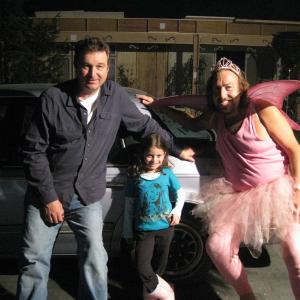 Dalila Bela Dir Charles Beeson  Tooth Fairy on the set of Supernatural