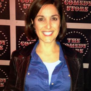 Chrissy Bergeron performs at the Comedy Store in Los Angeles