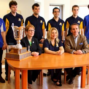 Susan Polgar College Chess Mens Division I Coach of the Year reigning and 3 consecutive Final Four Champion Coach