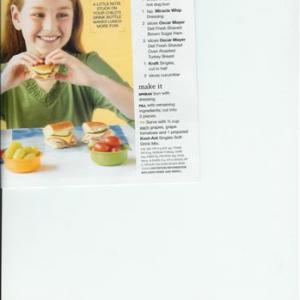 Rylie in the Fall Edition of Food  Family Magazine 2009