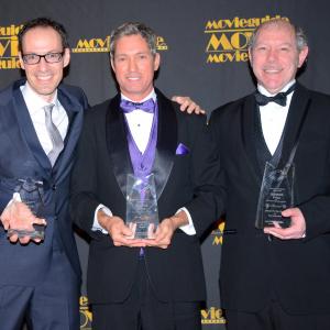 Romeo Ciolfi, Randall Hahn, and James M. De Vince at the MovieGuide Awards 2013.