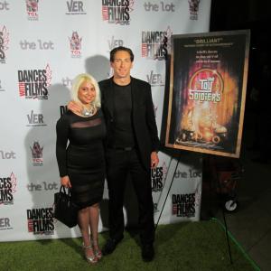 TLC theaters Film Premier The Toy Soldiers Hollywood CA Craig and Fiance Vineeta