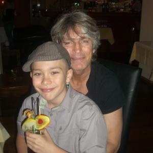 Eric Roberts and Christian Traeumer wrap party The Child 2011 Berlin Germany
