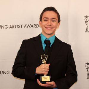 actor Christian Traeumer 34th annual YAA winner Best performance in a short BOLERO!!