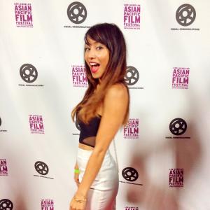 Reena Tolentino at the Los Angeles Asian Pacific Film Festival 2014
