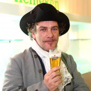 Aart van Harten performance as Admiral of Ceremony during International Beer Brewers congress