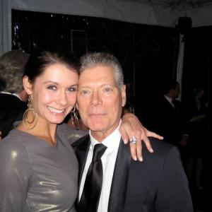 Jahnel Curfman and Stephen Lang at the 2010 Oscars Ceremony