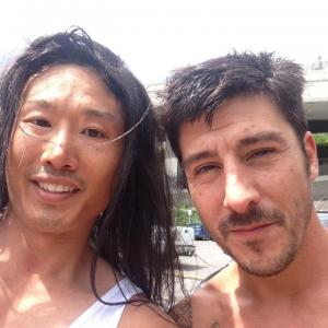 Holden Wong and David Belle Brick Mansions 2014