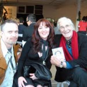 Paul Bickel Genevieve Mariko Wilson with Martin Landau at the Malibu Film Festival