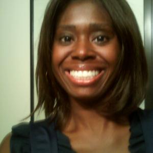 Shon as First Lady Michelle Obama in the dressing rooms of Conan just before the show 71712