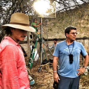 SHOOTING EL SOBORNO DEL CIELO FEATURE FILM  GAFFER HERMES JURADO