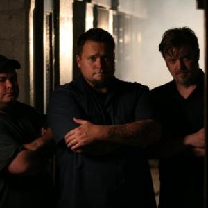 Nathan Schoonover with the Extreme Paranormal Team