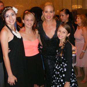Christina Applegate and I at The Dizzy Feet Foundations Celebration of Dance Event