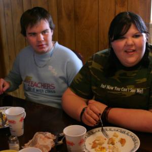 Still of Ash Christian and Ashley Fink in Fat Girls 2006