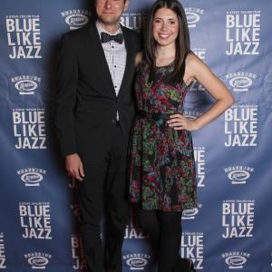 Matt and Ellen Godfrey at the premiere of Blue Like Jazz