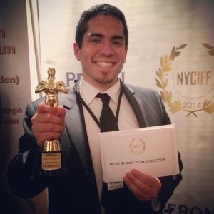 Best Director in a Short Film Award at the New York City International Film Festival