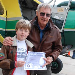 flying in Beaver with Harrison Ford