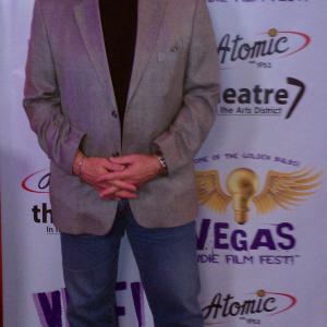 At Vegas Indie Film Fest for the short HARD OUT winner Best Ensemble Cast and Audience Favorite Award