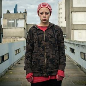 Alice Sykes as Flea in the BBC iPlayer Short 'Flea'