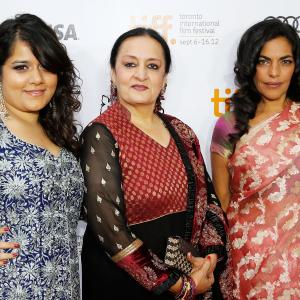 Sarita Choudhury Dolly Ahluwalia and Shikha Talsania at event of Midnights Children 2012