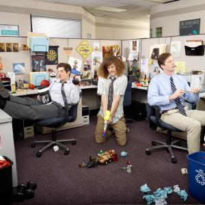 Still of Adam DeVine Anders Holm and Blake Anderson in Workaholics 2011