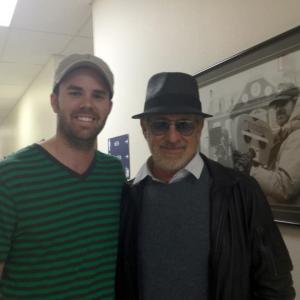 Mark Wilson& Steven Spielberg 2012