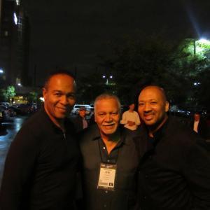 Alex Al with legends, Ray Parker Jr and Joe Sample, Alex recorded with both Ray and Joe.
