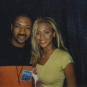 Alex Al and Beyonce preparing for Michael Jacksons 30th Anniversary live show at Madison Square Garden