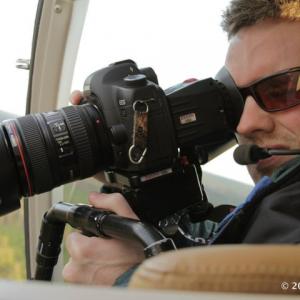 Shooting from a helicopter over the Neches River in East Texas