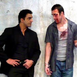 Adam Ward and Pasha Bocarie In the movie the Last