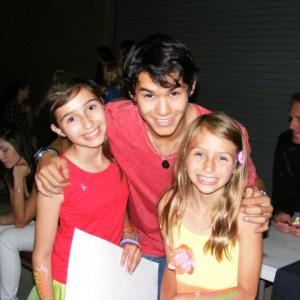 Sophia Strauss with Victoria Strauss and Booboo Stewart from The Twilight Saga Breaking Dawn