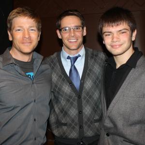 Ty with Find A Way director Burgess Jenkins and produceractor Joseph Gray