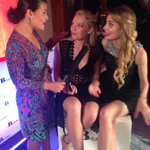Clara Pasieka  Maps to the Stars costar Emilia McCarthy are interviewed at the Hello! Magazine Top 25 New Stars Event