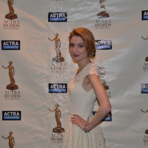 Clara at the 2014 Actra Awards