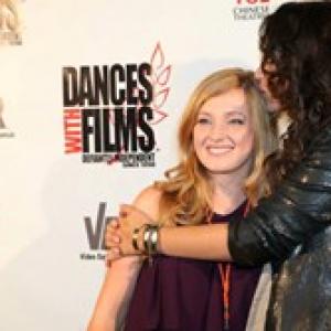 Louiza Zouzias with director of Air Sarah Kitchen at Dances with Films Festival