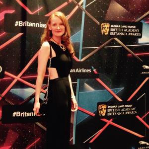 Emma West attends BAFTA LA Britannia Awards 2015