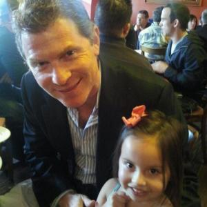 Shea with her favorite male Chef Bobby Flay.