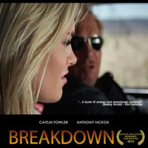 Anthony Hickox and Caitlin Fowler in Breakdown 2013