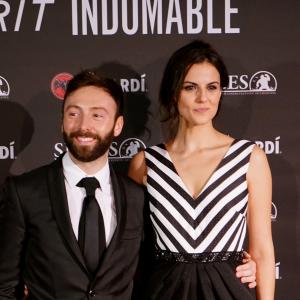 Melina Matthews and Dafnis Balduz at the annual Barcadi party at the Sitges Film Festival