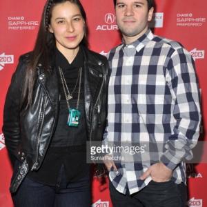 Mariko Munro and David Andalman at Milkshake premier Sundance 2013