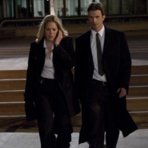 Still of Mary McCormack and Frederick Weller in In Plain Sight Duplicate Bridge 2009