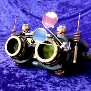 Steampunk Future Goggles Prop created for the up-coming TNT TV series - The Librarians.