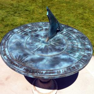 Custom Sundial As seen on the upcoming TNT show The Librarians