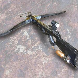 Custom functional crossbow. Built for an up-coming feature film (WND).